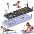 Multifunctional Fitness Board Abdominal Board Push Up Plate Pilates Board Ab Board Reformer Fitness Core Workout
