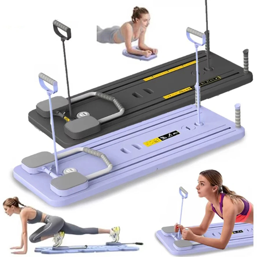 Multifunctional Fitness Board Abdominal Board Push Up Plate Pilates Board Ab Board Reformer Fitness Core Workout