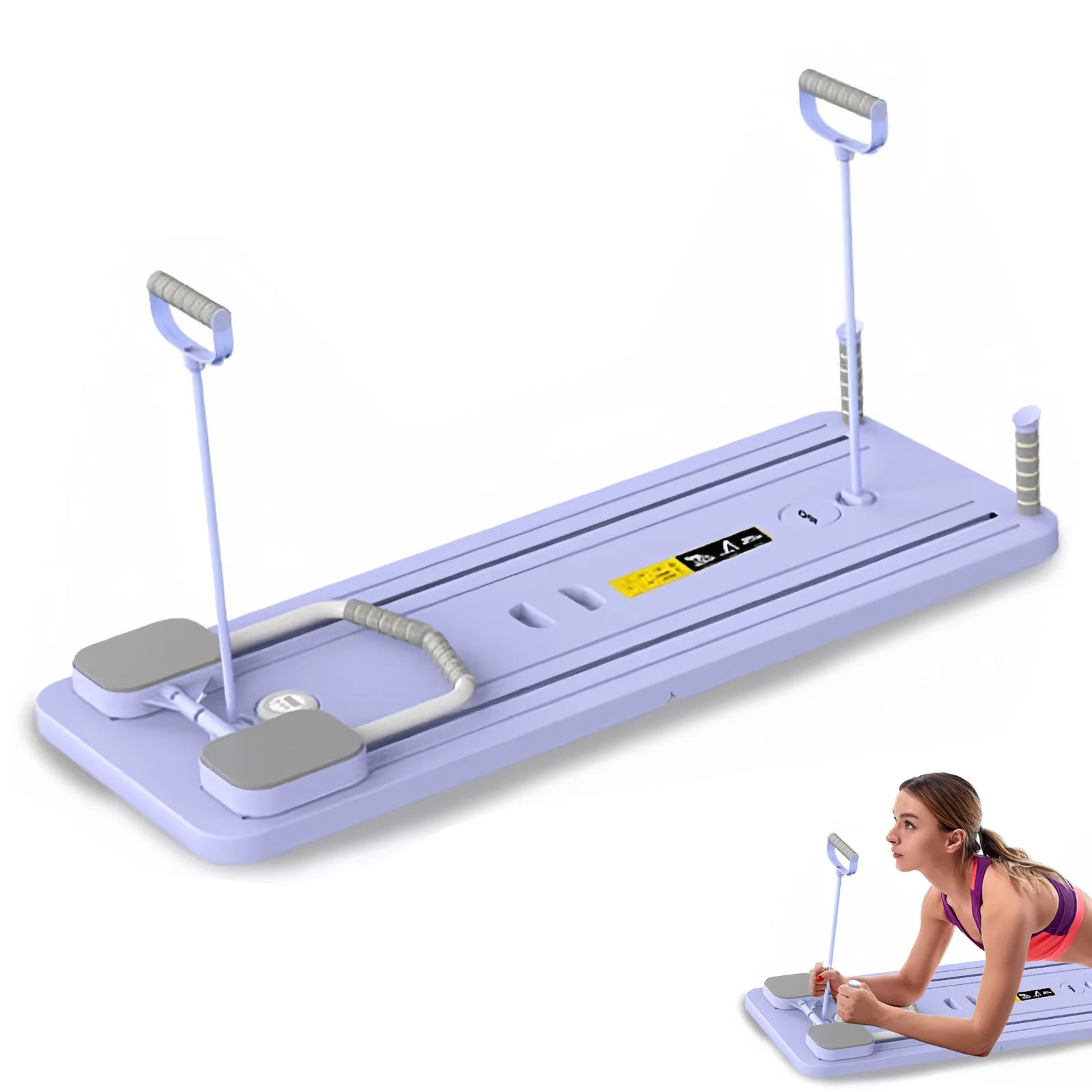 Multifunctional Fitness Board Abdominal Board Push Up Plate Pilates Board Ab Board Reformer Fitness Core Workout