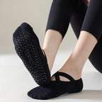 Professional Yoga Socks Women Silicone Anti-slip Pilates Socks Cotton Breathable Indoor Floor Gym Fitness Dance Sports Socks Sox