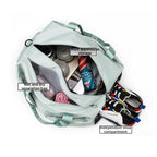 Women Gym Bag Sports Travel Dry Wet Bag Handbags Multifunction Swimming Tote Shoulder Weekend Fitness Duffle Yoga Shoes Daypack