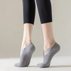 Professional Yoga Socks Women Silicone Anti-slip Pilates Socks Cotton Breathable Indoor Floor Gym Fitness Dance Sports Socks Sox