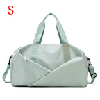 Women Gym Bag Sports Travel Dry Wet Bag Handbags Multifunction Swimming Tote Shoulder Weekend Fitness Duffle Yoga Shoes Daypack